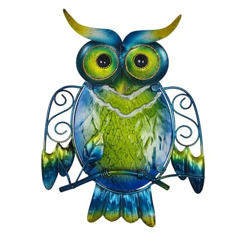 LIFFY Cute Metal Owl Wall Decor