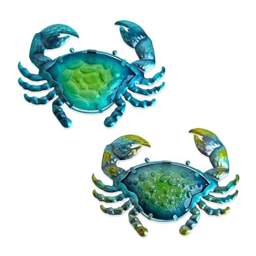 LIFFY Metal Crab Wall Art
